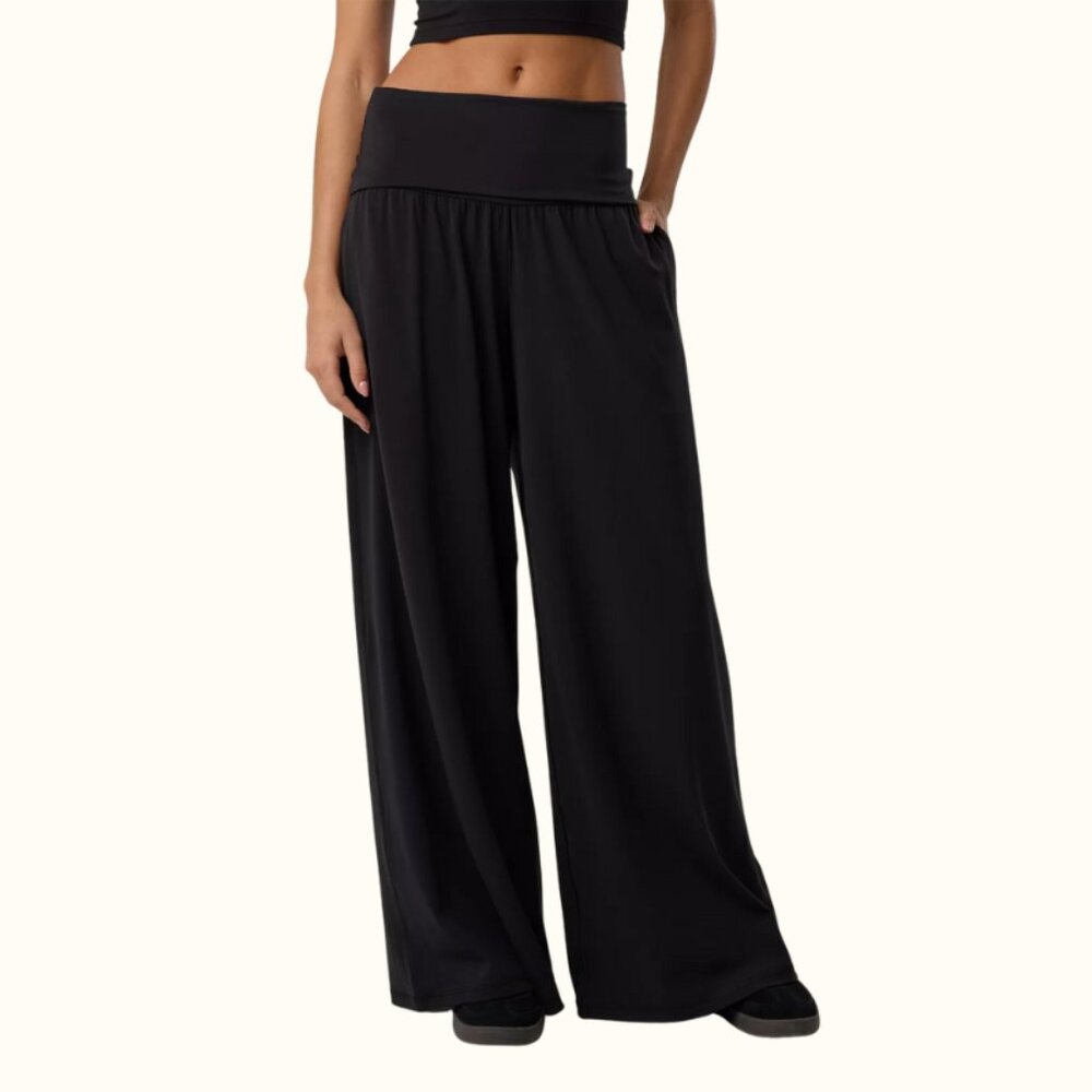 OFFLINE By Aerie Real Me Foldover Super Wide Leg Pant